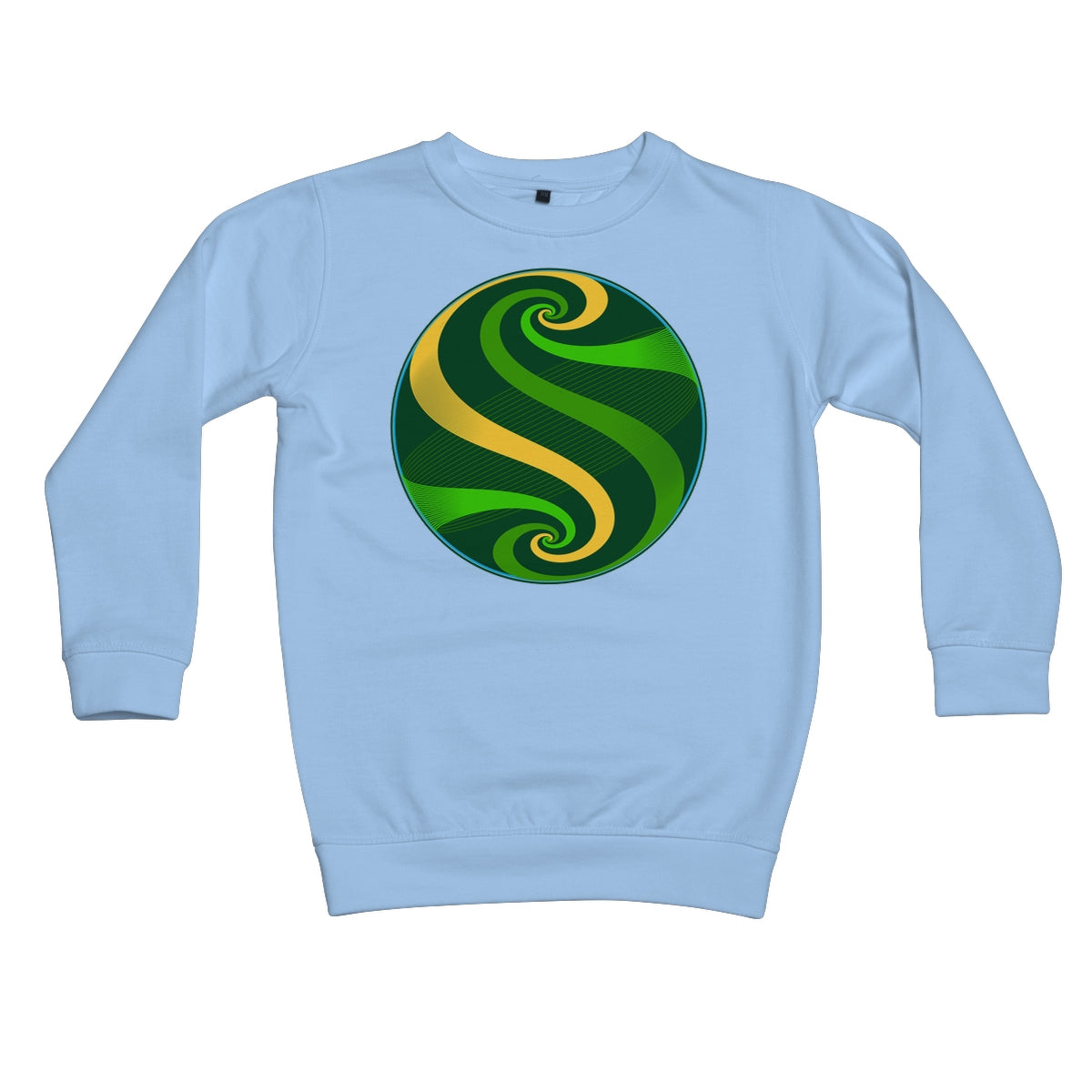 Möbius Flow, Pond Globe Kids Sweatshirt