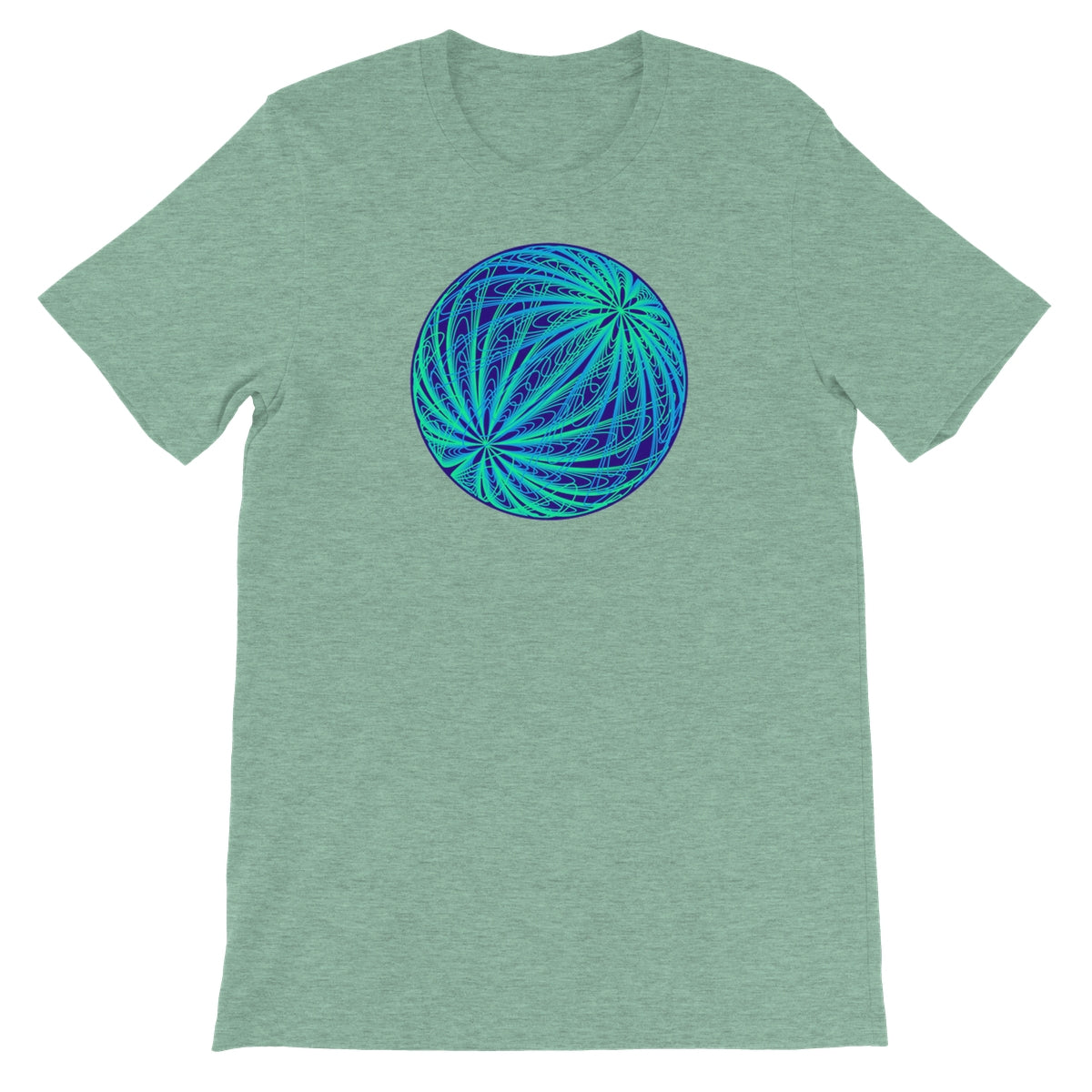 Dipole, Aurora Globe Unisex Short Sleeve T-Shirt