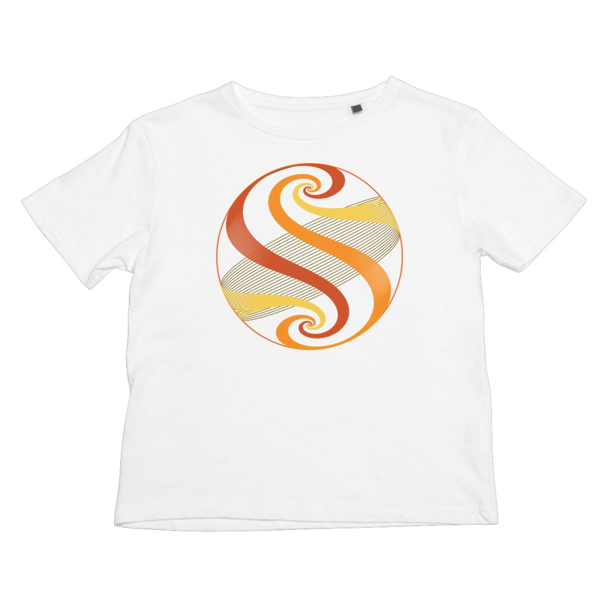 Möbius Flow, Autumn Sphere Kids T-Shirt