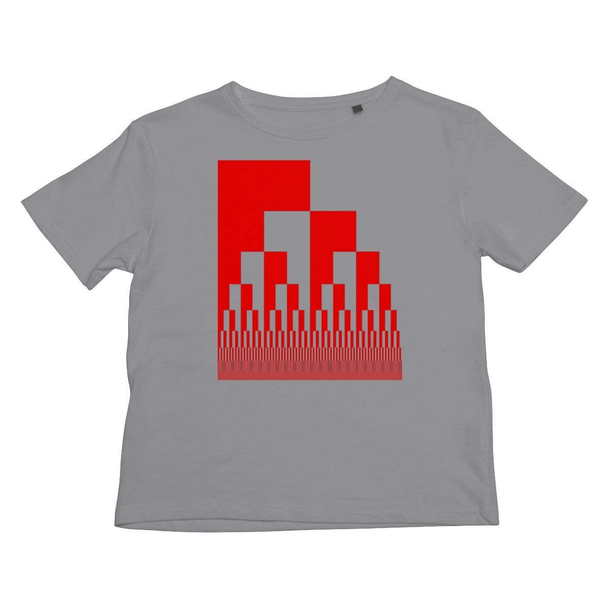 Binary Cascade, Red Kids T-Shirt