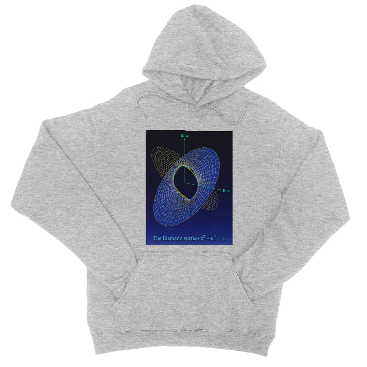 Complex Circle, 1 Slit College Hoodie