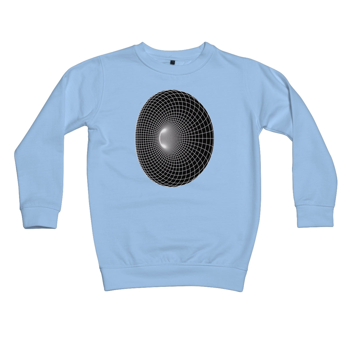 Cyclide, White Kids Sweatshirt