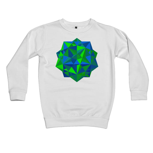 Five Cubes, Summer Kids Sweatshirt