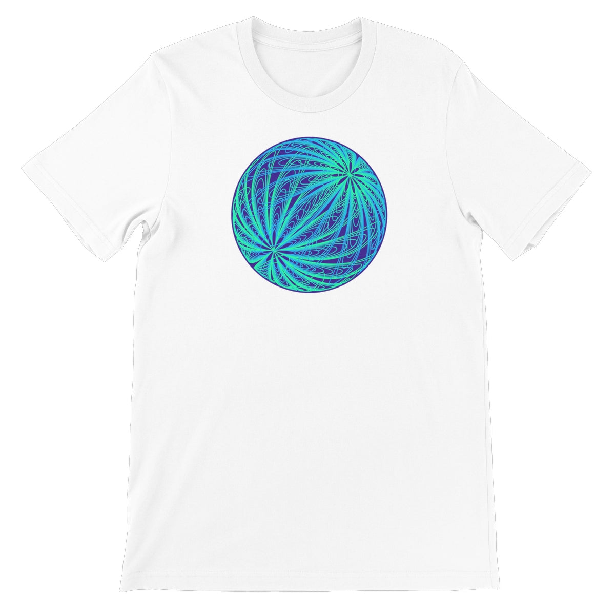 Dipole, Aurora Globe Unisex Short Sleeve T-Shirt