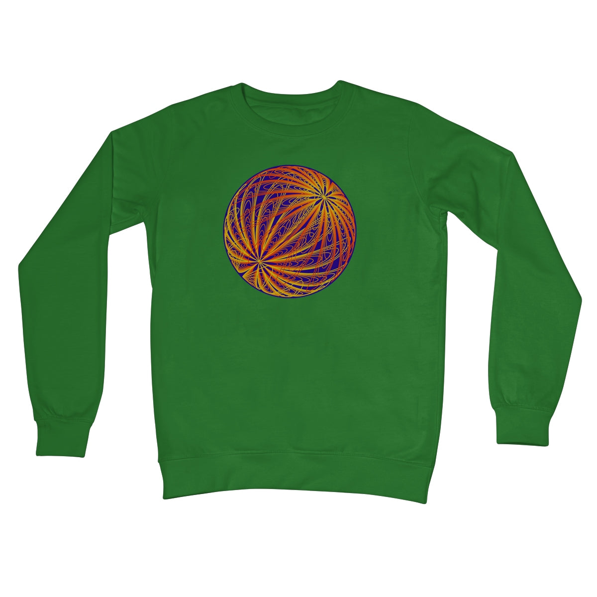 Dipole, Fire Globe Crew Neck Sweatshirt