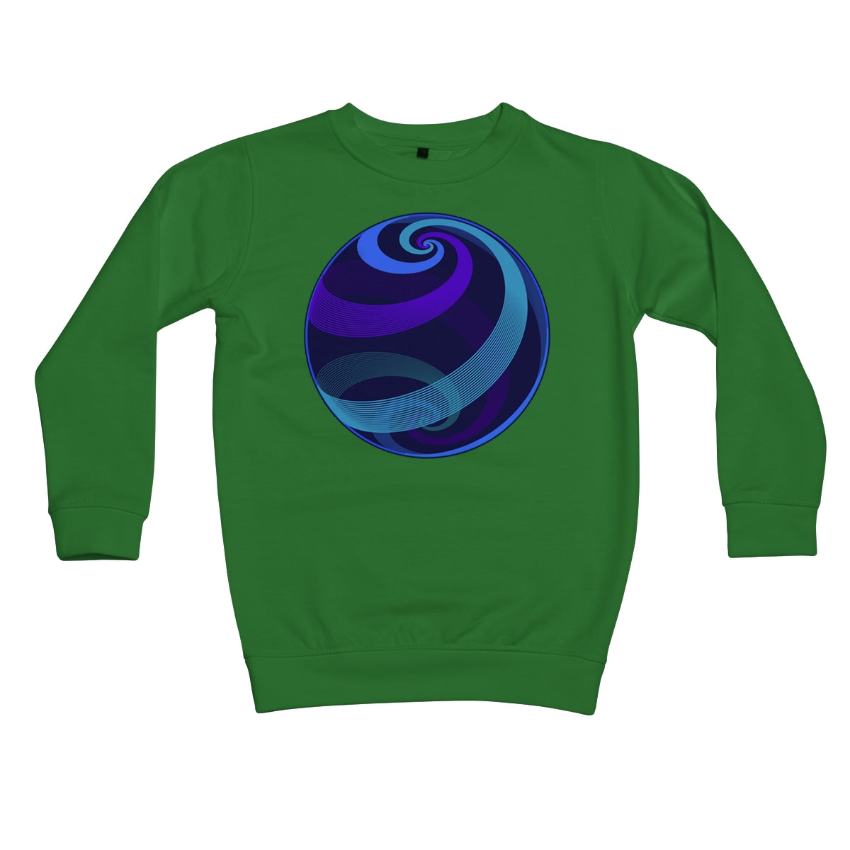 Loxodromes, Twilight Globe Kids Sweatshirt