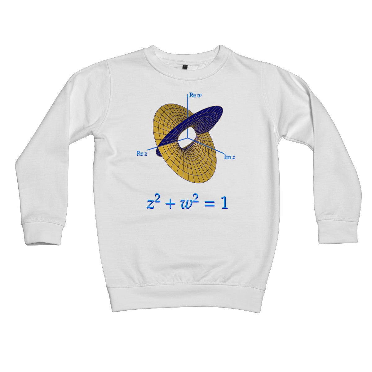 Complex Circle, 1 Slit Kids Sweatshirt