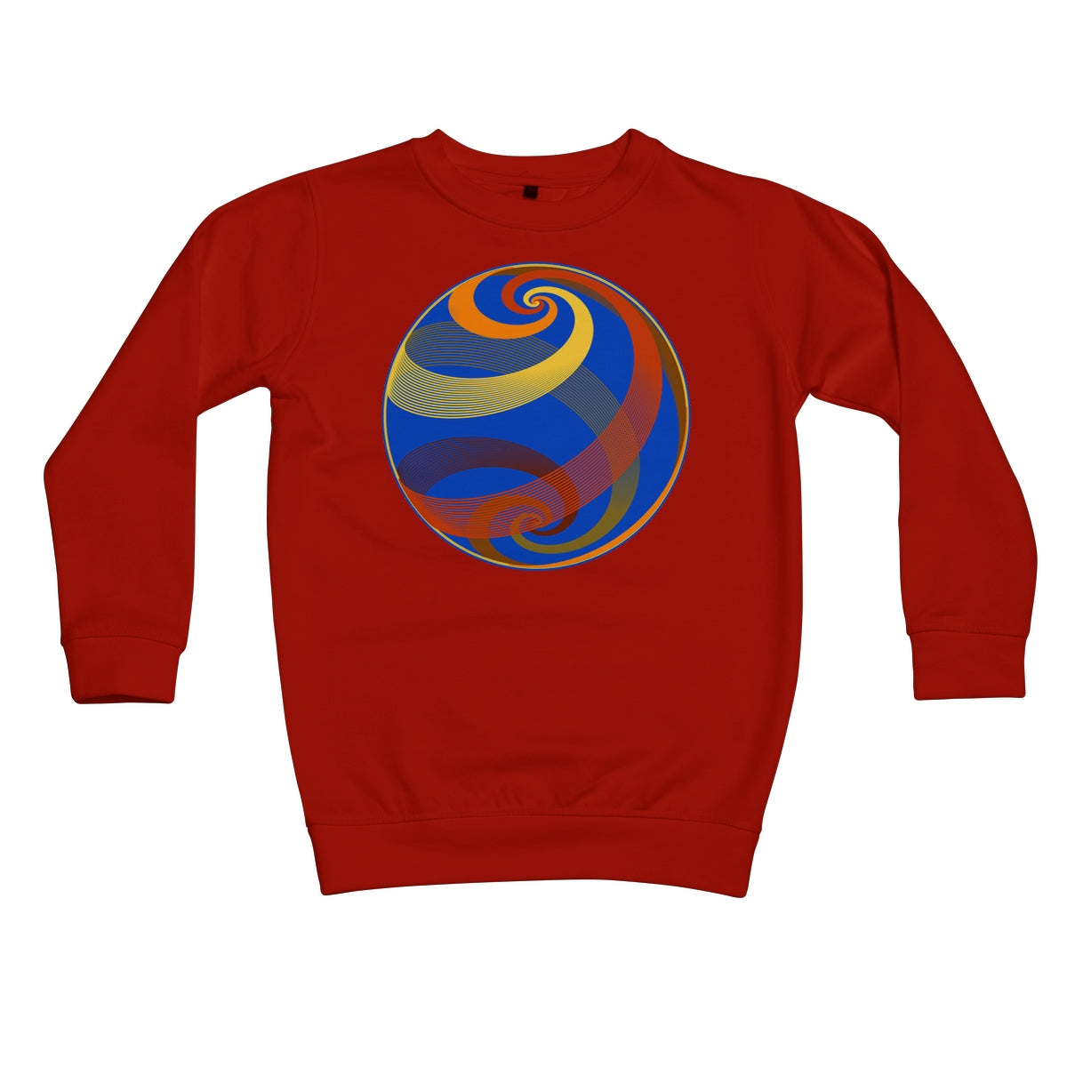 Loxodromes, Autumn Globe Kids Sweatshirt