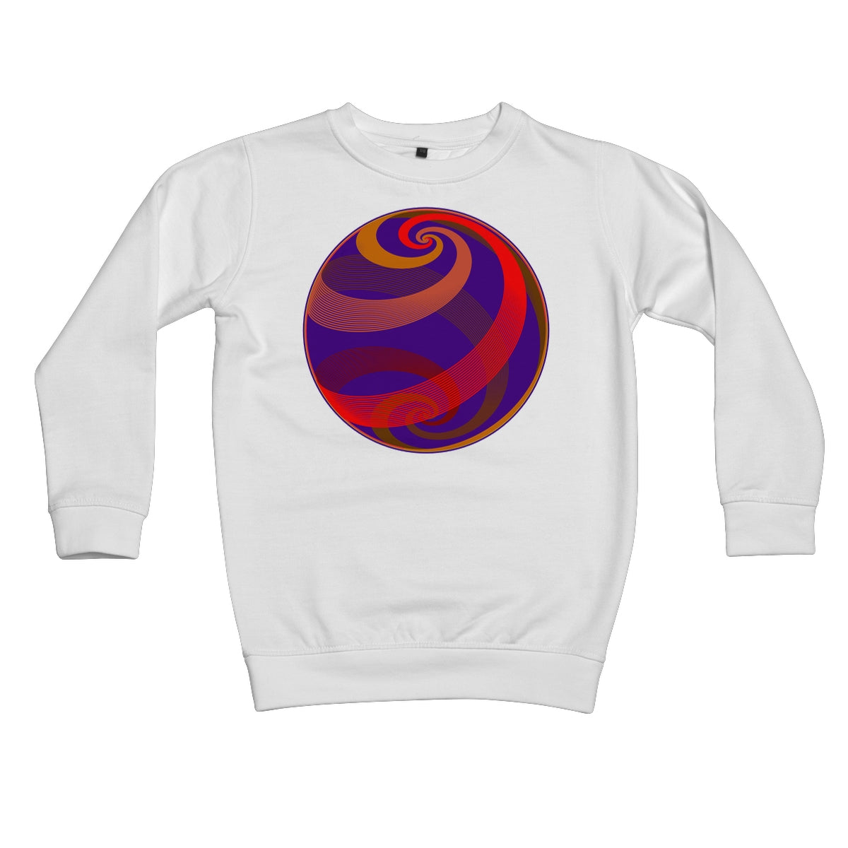 Loxodromes, Dawn Globe Kids Sweatshirt