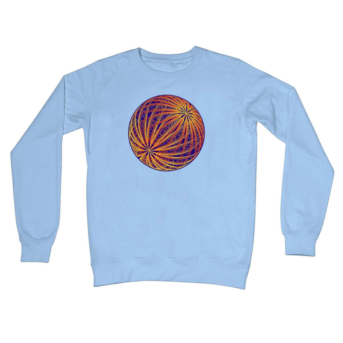 Dipole, Fire Globe Crew Neck Sweatshirt