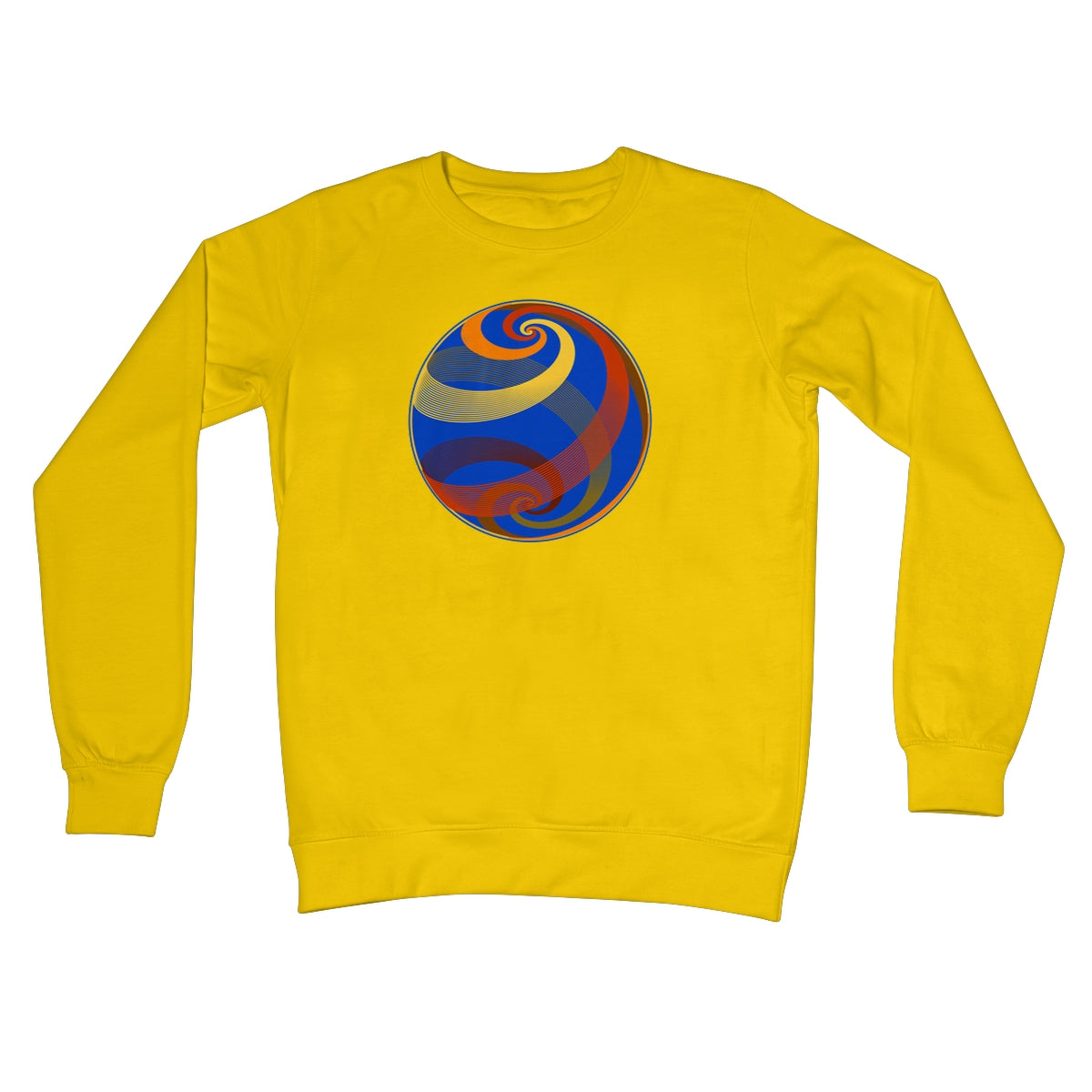 Loxodromes, Autumn Globe Crew Neck Sweatshirt