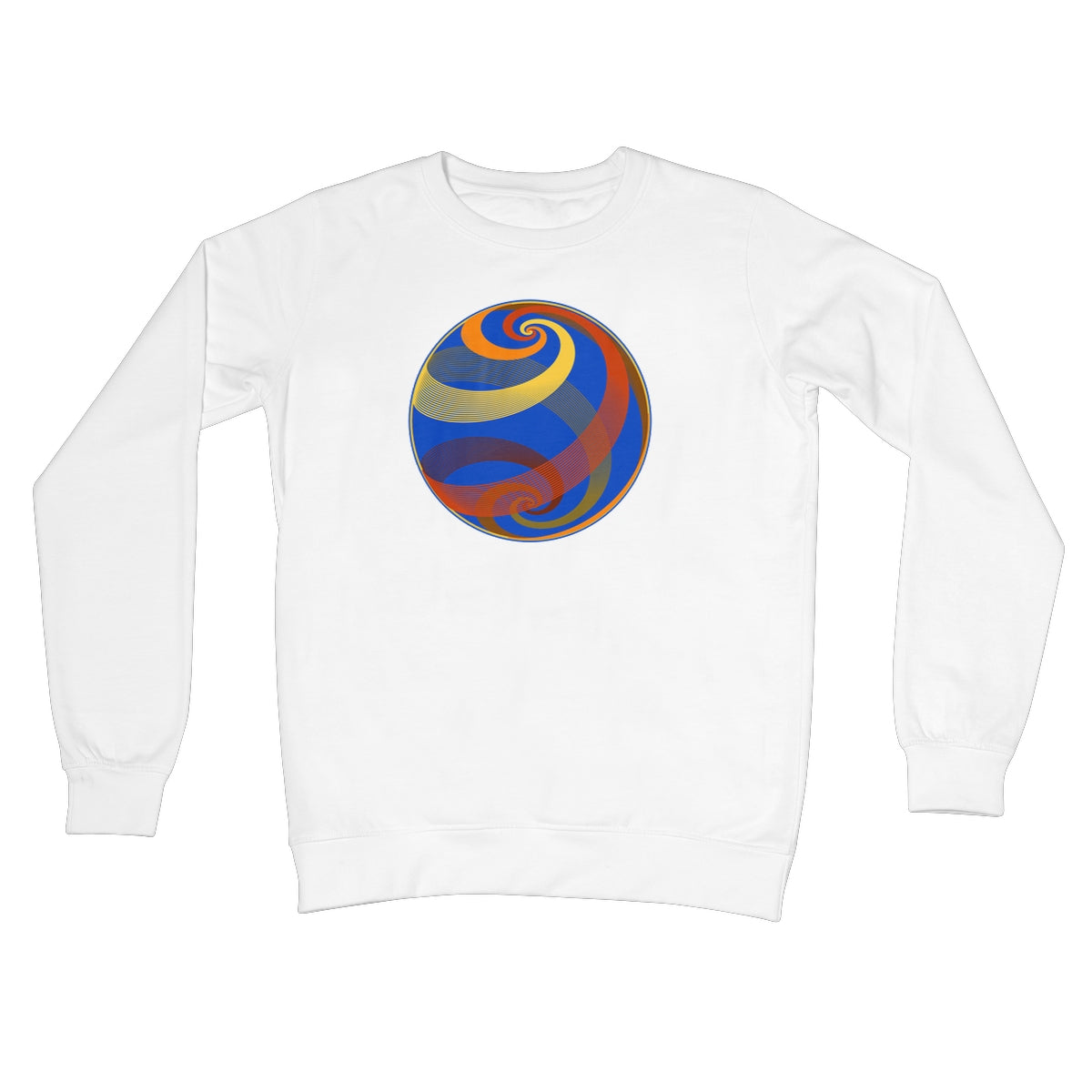 Loxodromes, Autumn Globe Crew Neck Sweatshirt