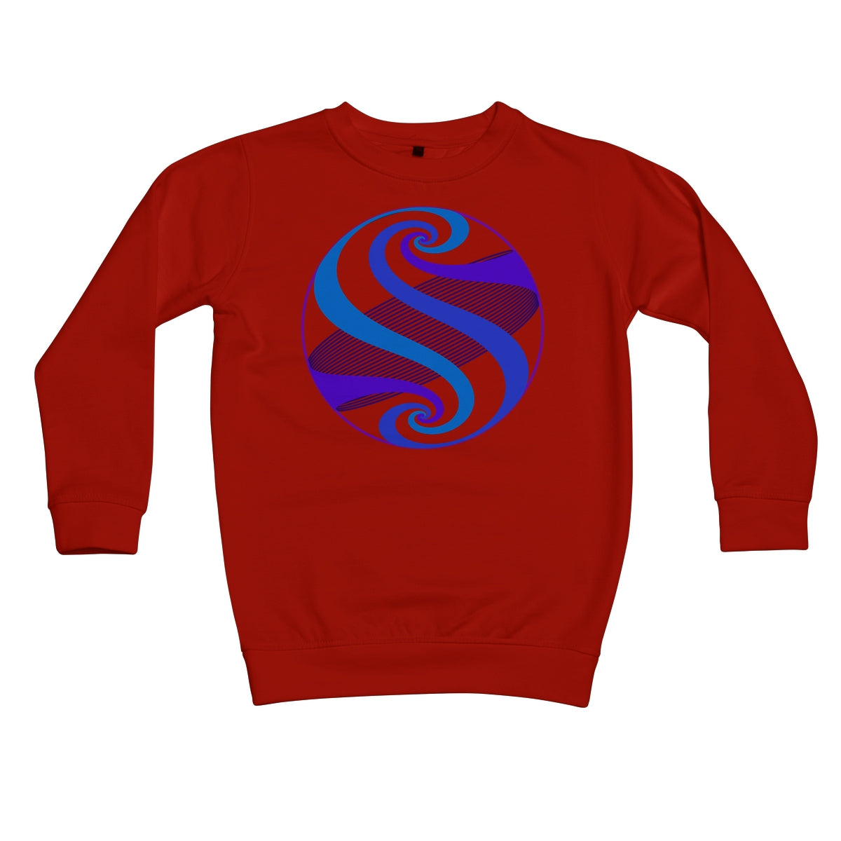 Möbius Flow, Twilight Sphere Kids Sweatshirt