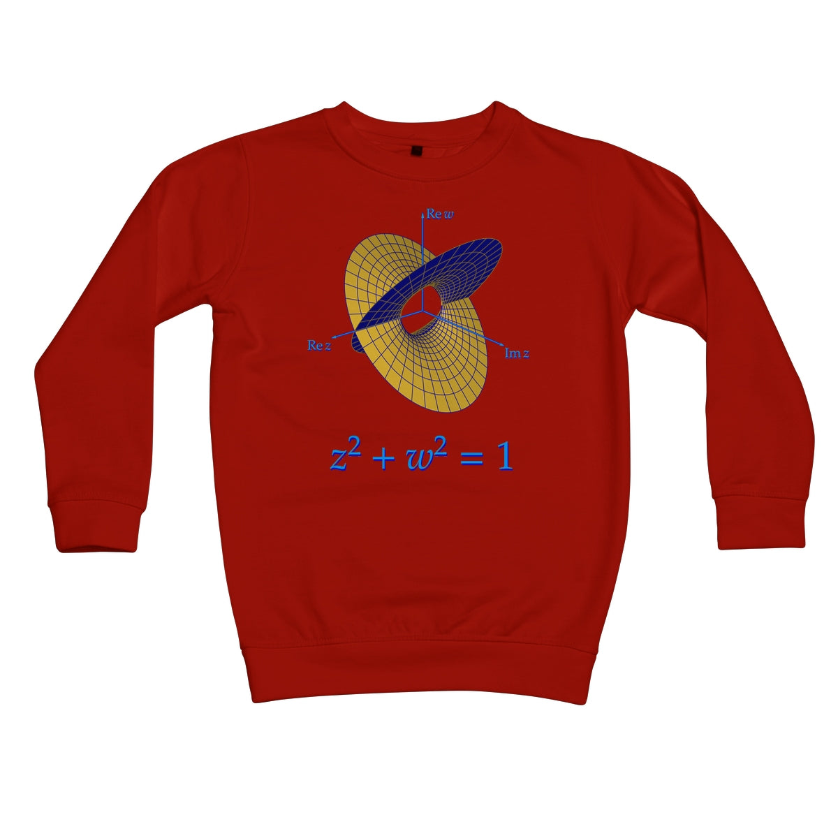 Complex Circle, 1 Slit Kids Sweatshirt