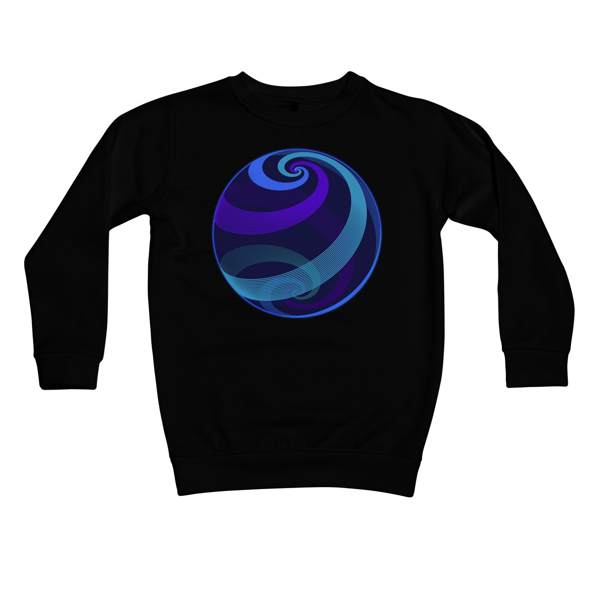 Loxodromes, Twilight Globe Kids Sweatshirt