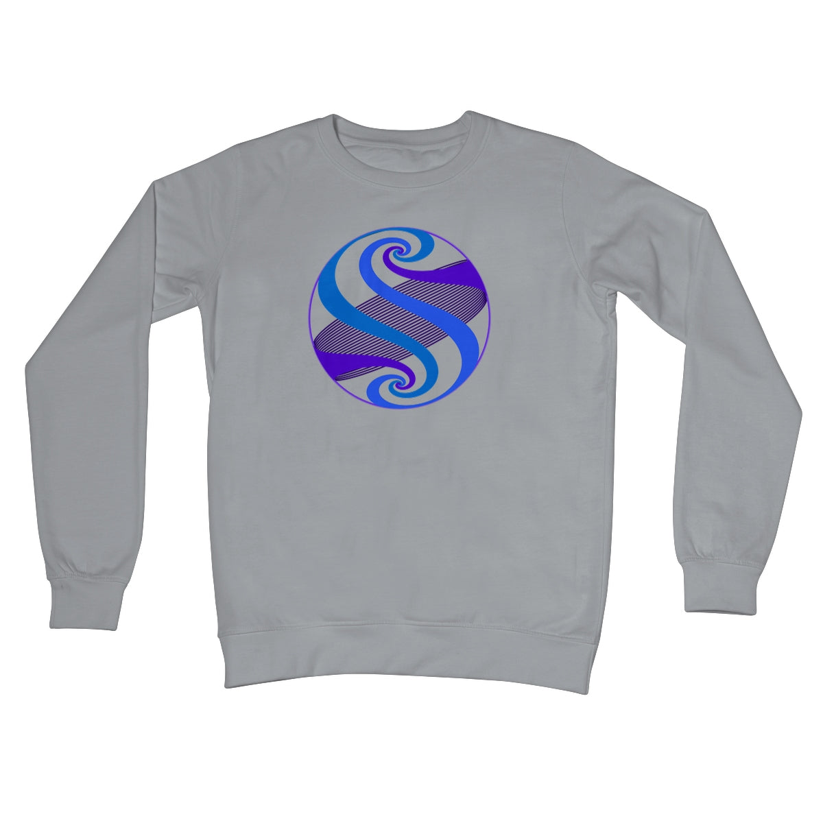 Möbius Flow, Twilight Sphere Crew Neck Sweatshirt