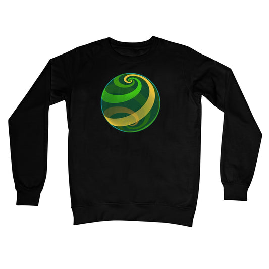 Loxodromes, Pond Globe Crew Neck Sweatshirt