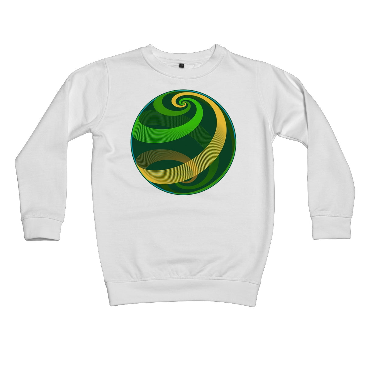 Loxodromes, Pond Globe Kids Sweatshirt