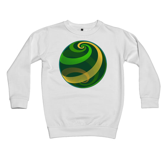 Loxodromes, Pond Globe Kids Sweatshirt