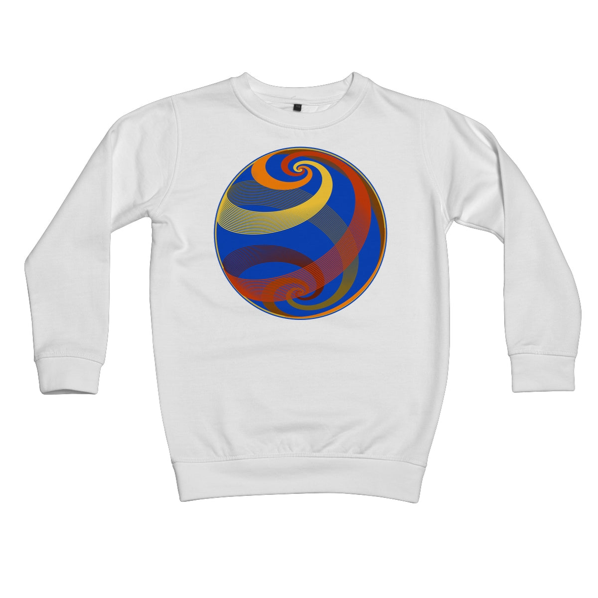 Loxodromes, Autumn Globe Kids Sweatshirt