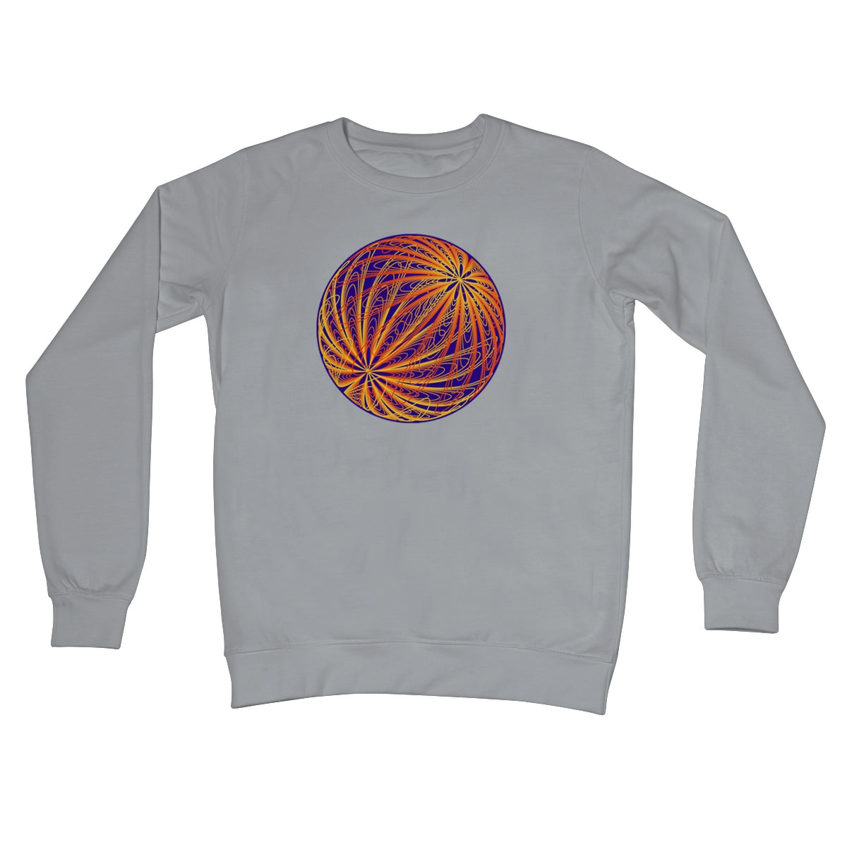 Dipole, Fire Globe Crew Neck Sweatshirt