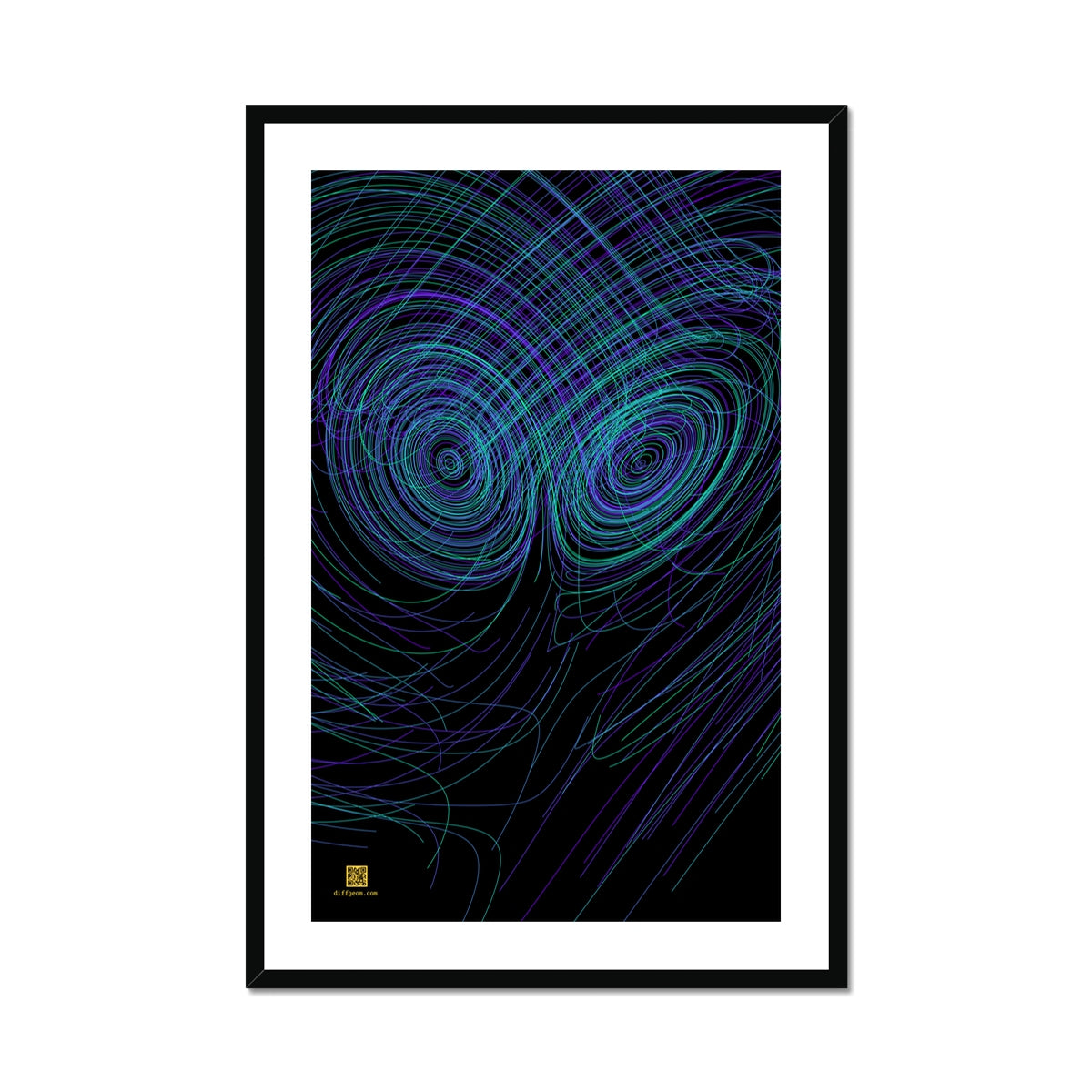 Attractor, Cool Framed & Mounted Print