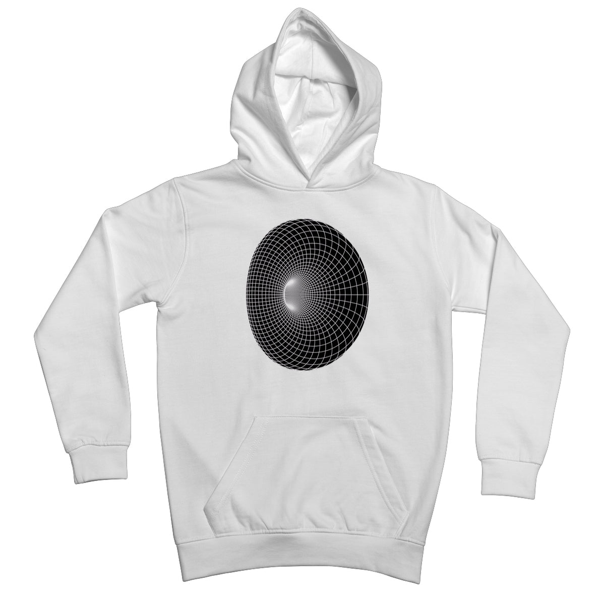 Cyclide, White Kids Hoodie