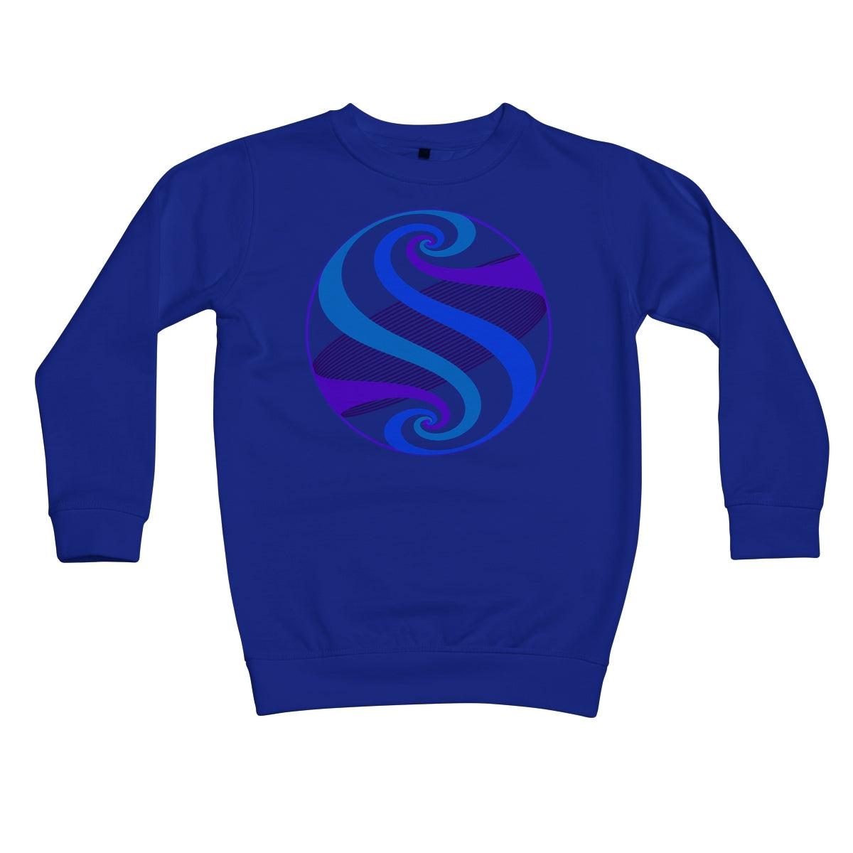 Möbius Flow, Twilight Sphere Kids Sweatshirt