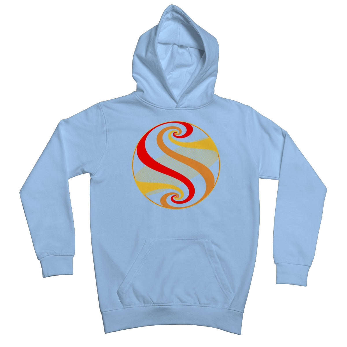 Möbius Flow, Dawn Sphere Kids Hoodie