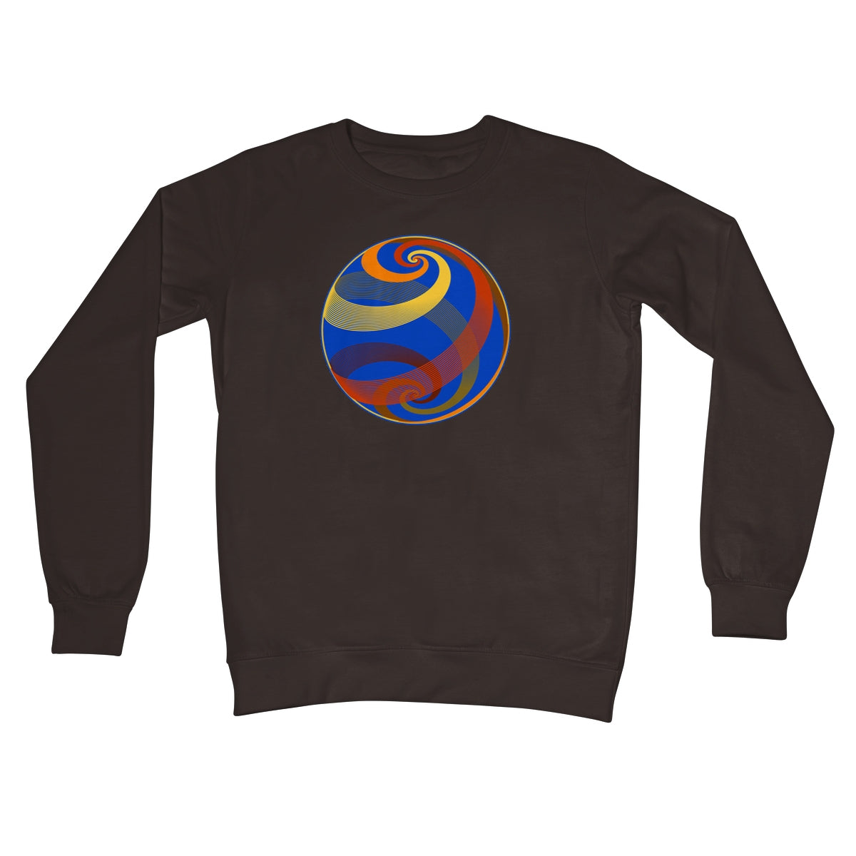 Loxodromes, Autumn Globe Crew Neck Sweatshirt