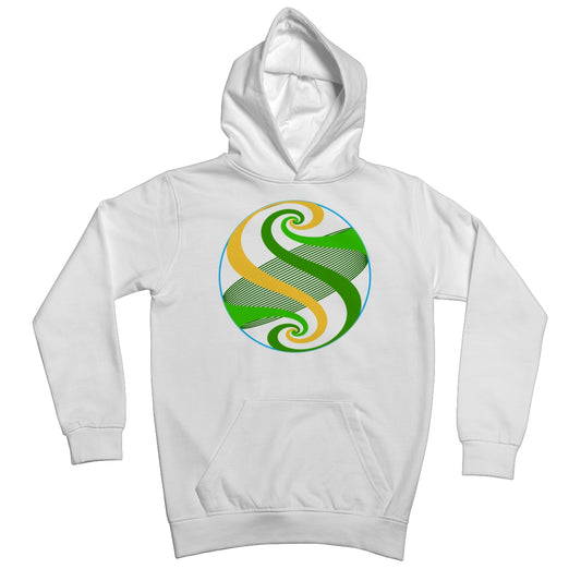 Möbius Flow, Pond Sphere Kids Hoodie