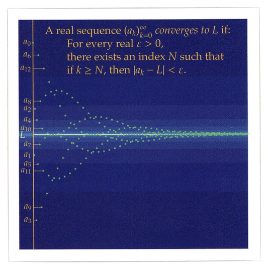 Limit of a Sequence Sticker