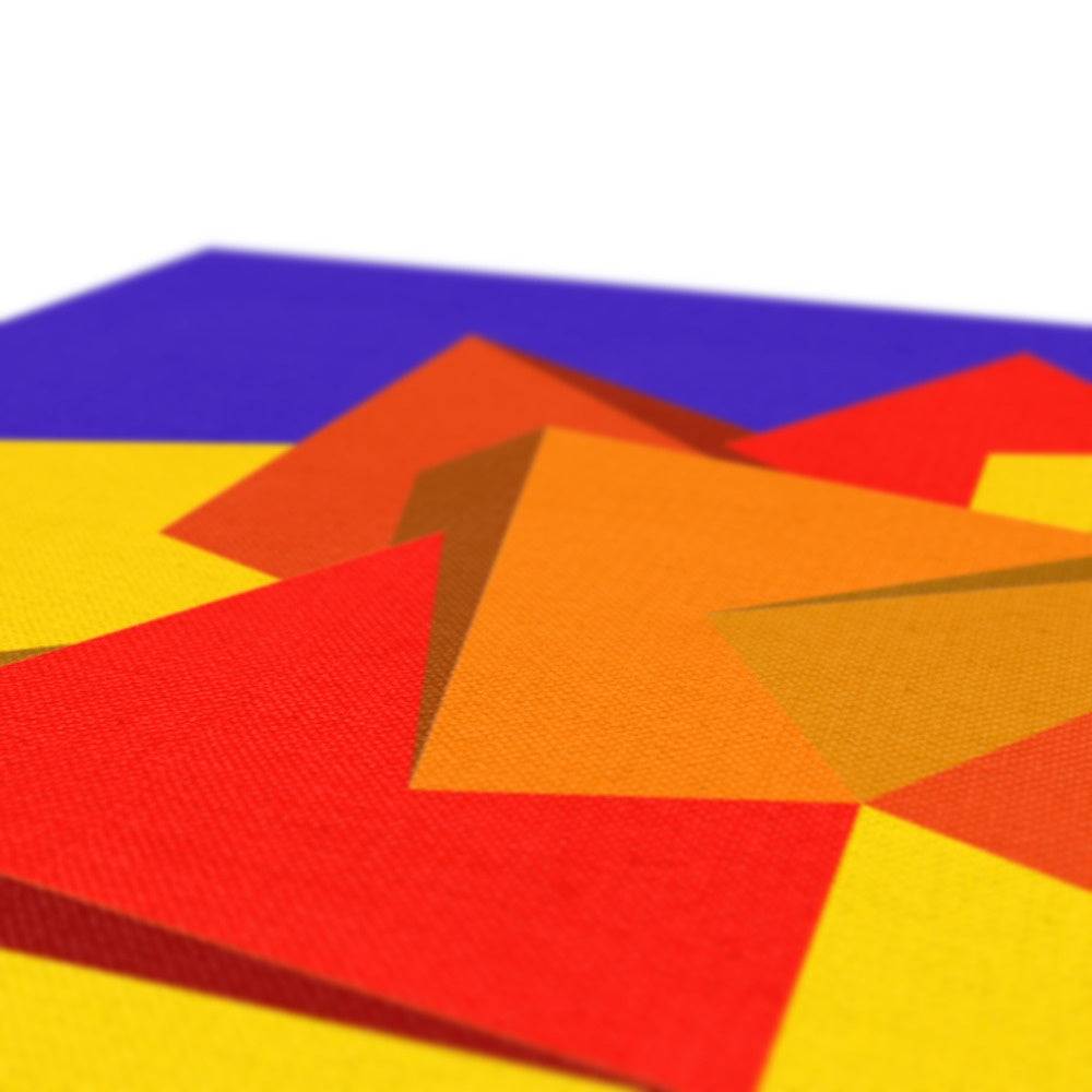 Five Tetrahedra, Autumn Eco Canvas