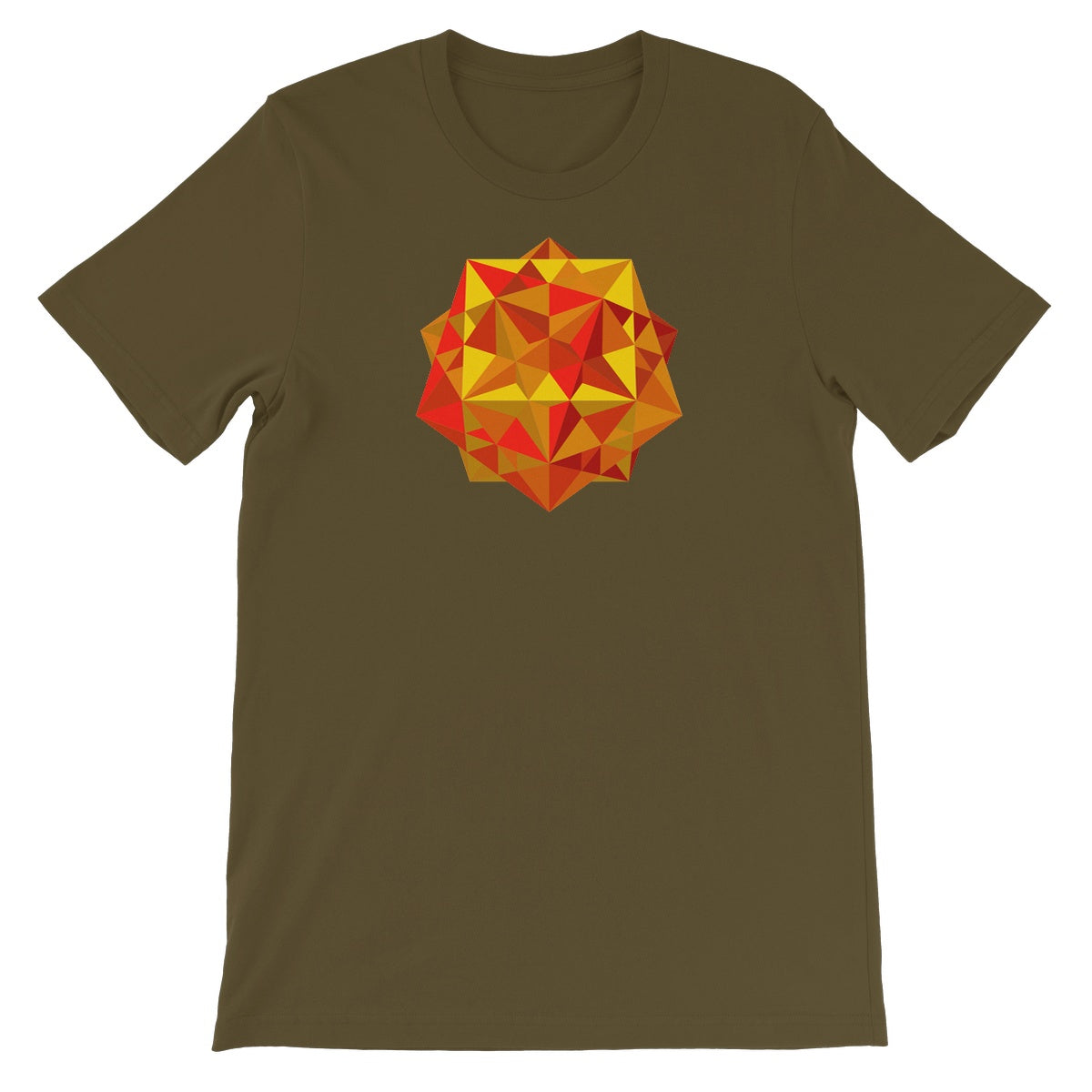 Five Cubes, Autumn Unisex Short Sleeve T-Shirt