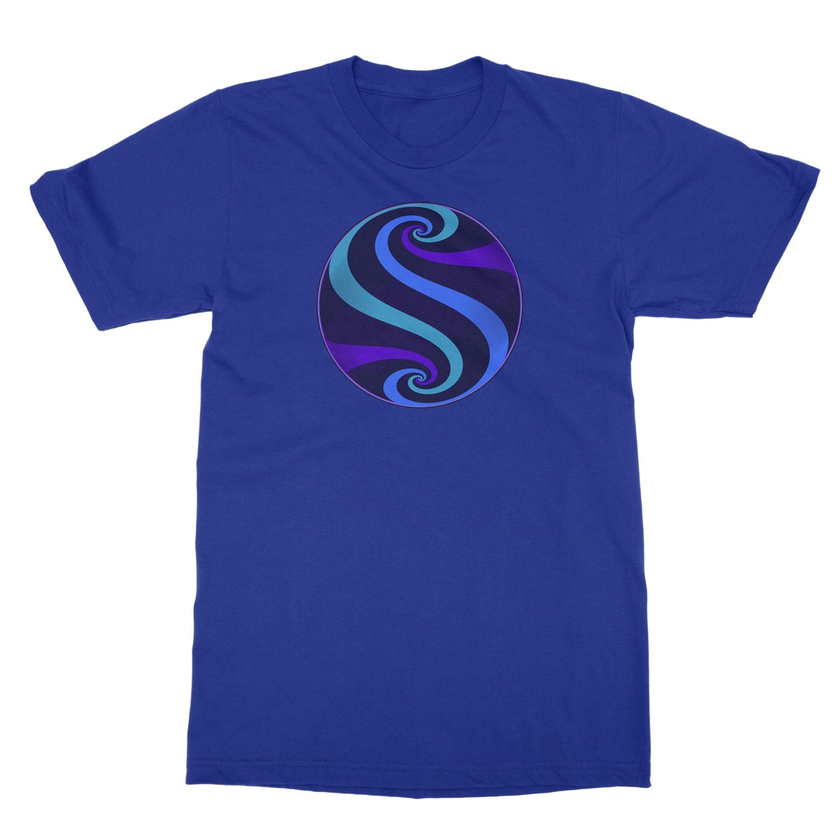 Möbius Flow, Twilight Globe Softstyle T-Shirt