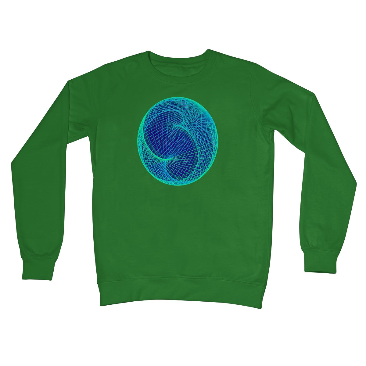 Ellipsoid Geodesics, Cool Crew Neck Sweatshirt