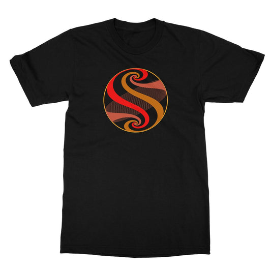 Möbius Flow, Dawn Sphere Softstyle T-Shirt