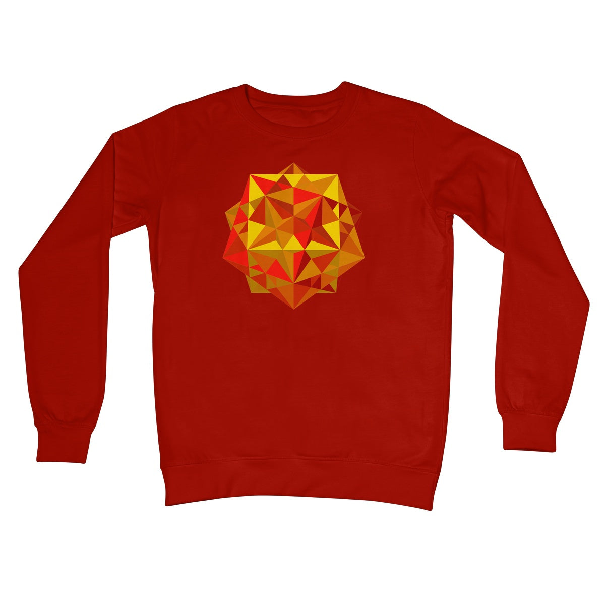 Five Cubes, Autumn Crew Neck Sweatshirt