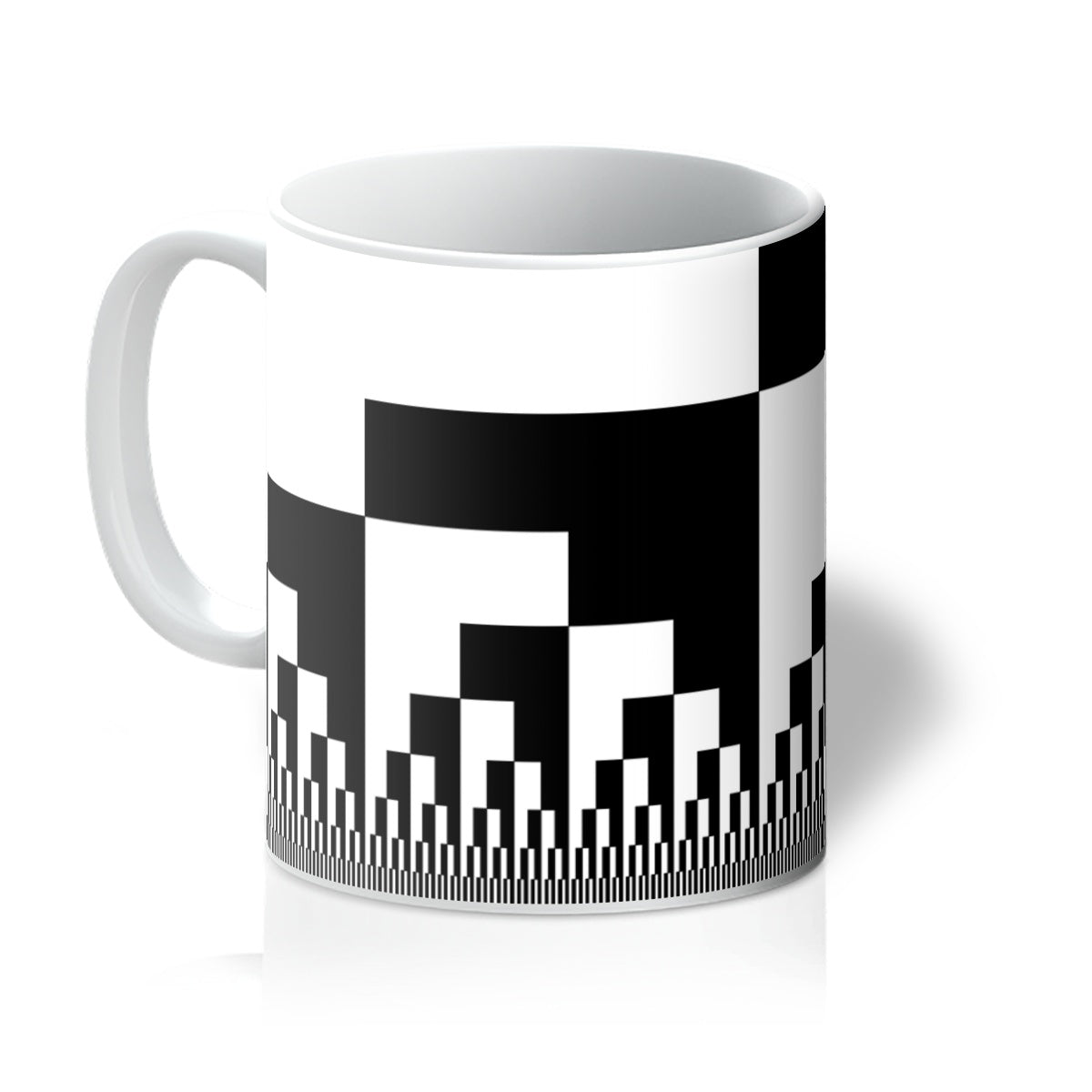 Binary Cascade, Black Mug