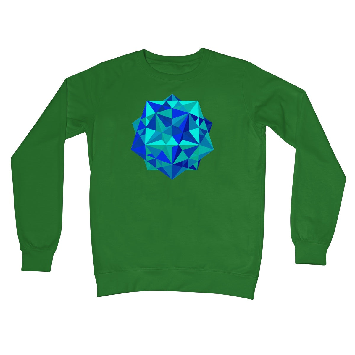 Five Cubes, Ocean Crew Neck Sweatshirt