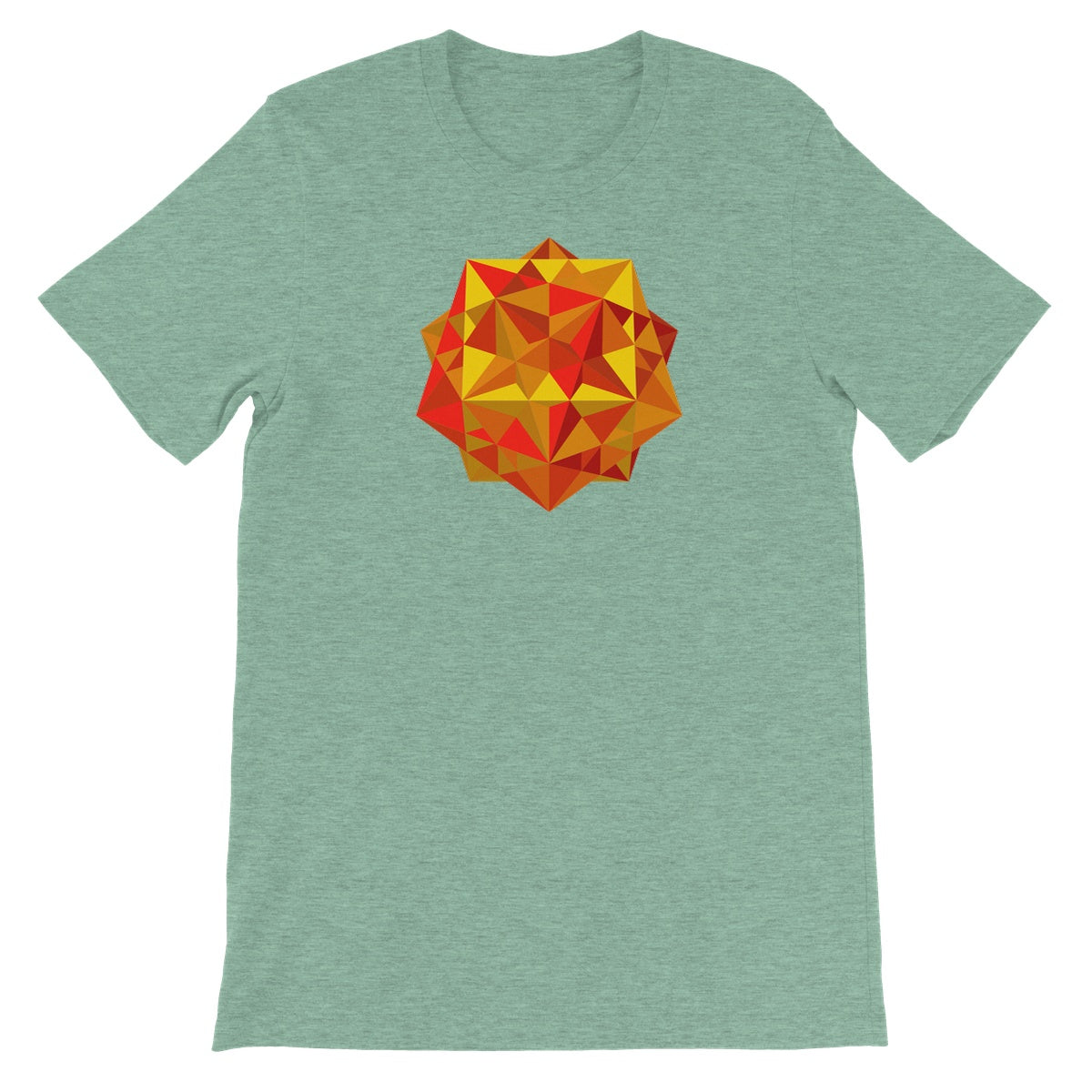 Five Cubes, Autumn Unisex Short Sleeve T-Shirt