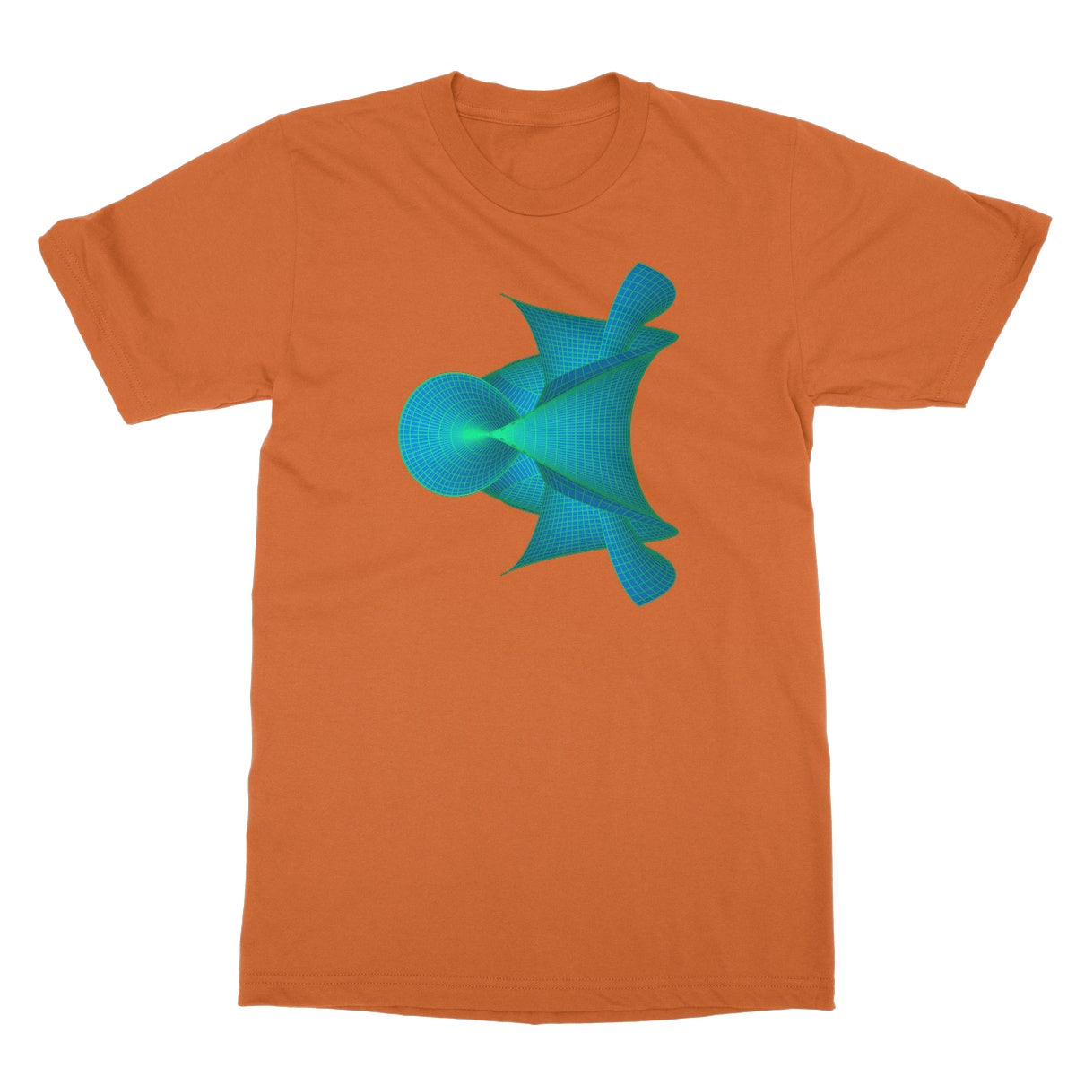 Kuen's Surface, Aqua Softstyle T-Shirt