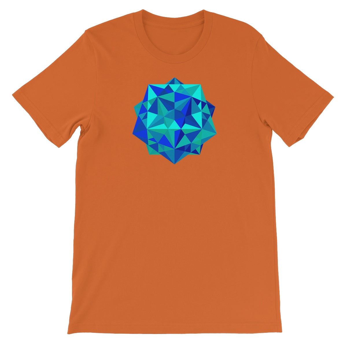 Five Cubes, Ocean Unisex Short Sleeve T-Shirt