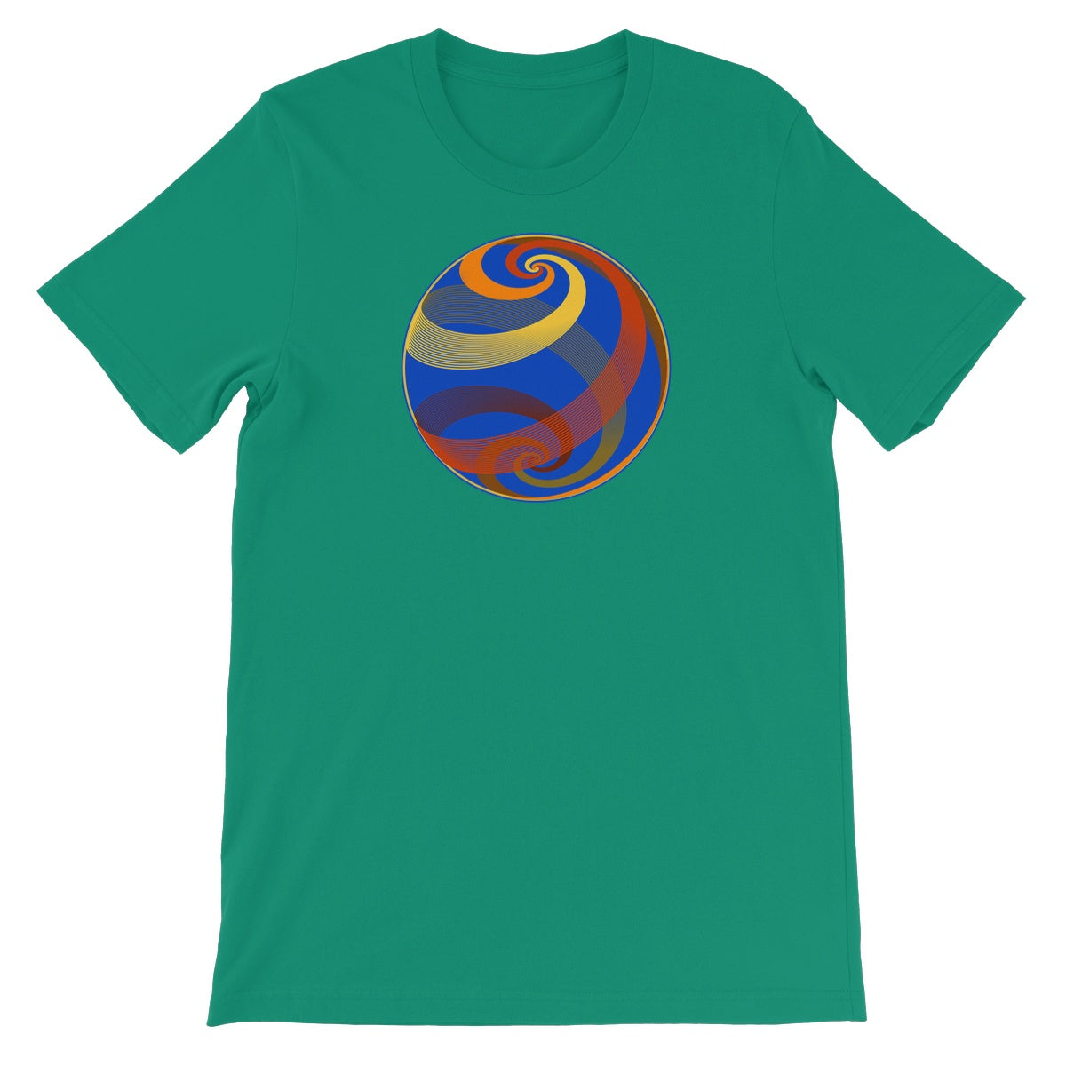 Loxodromes, Autumn Globe Unisex Short Sleeve T-Shirt