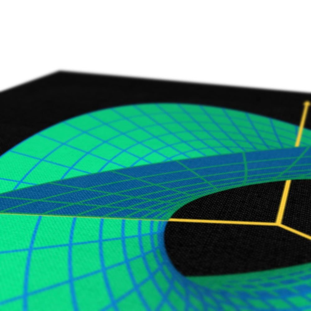 Complex Circle, 1 Slit Eco Canvas