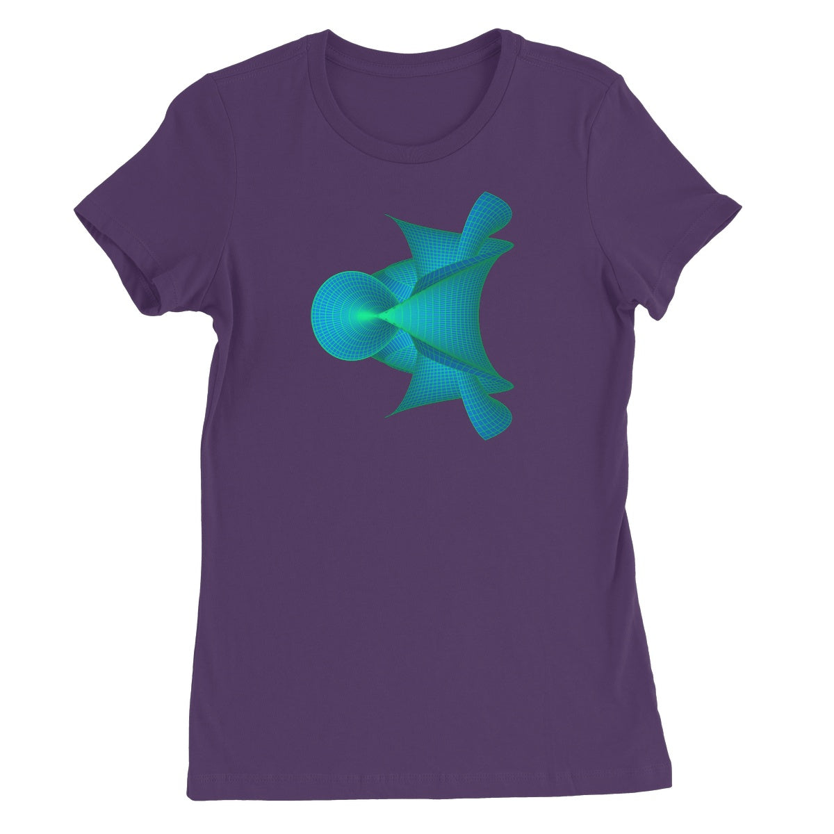 Kuen's Surface, Aqua Women's Favourite T-Shirt