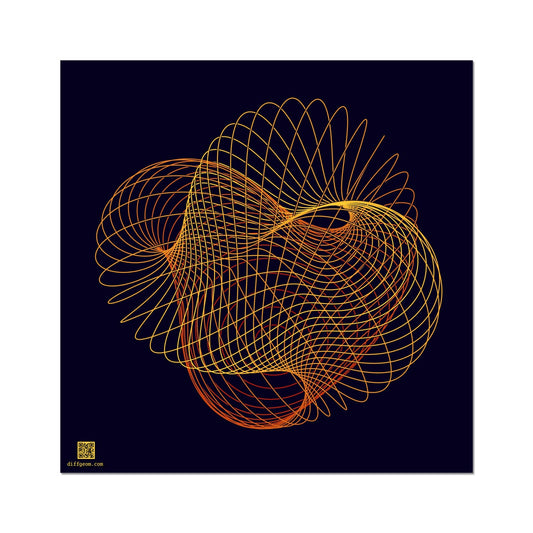 Projective Plane, Autumn Fine Art Print