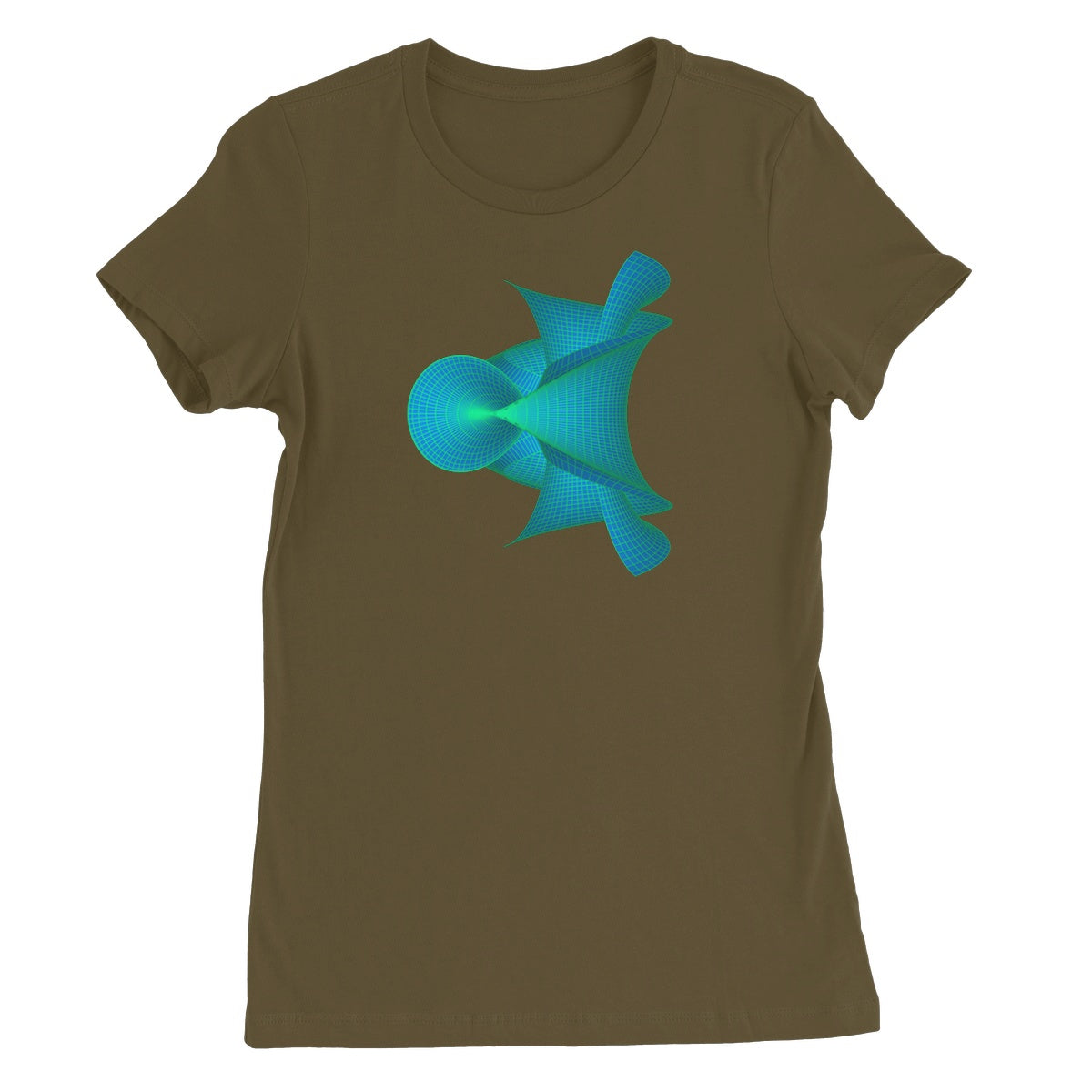 Kuen's Surface, Aqua Women's Favourite T-Shirt