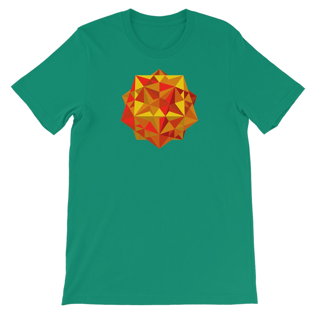 Five Cubes, Autumn Unisex Short Sleeve T-Shirt