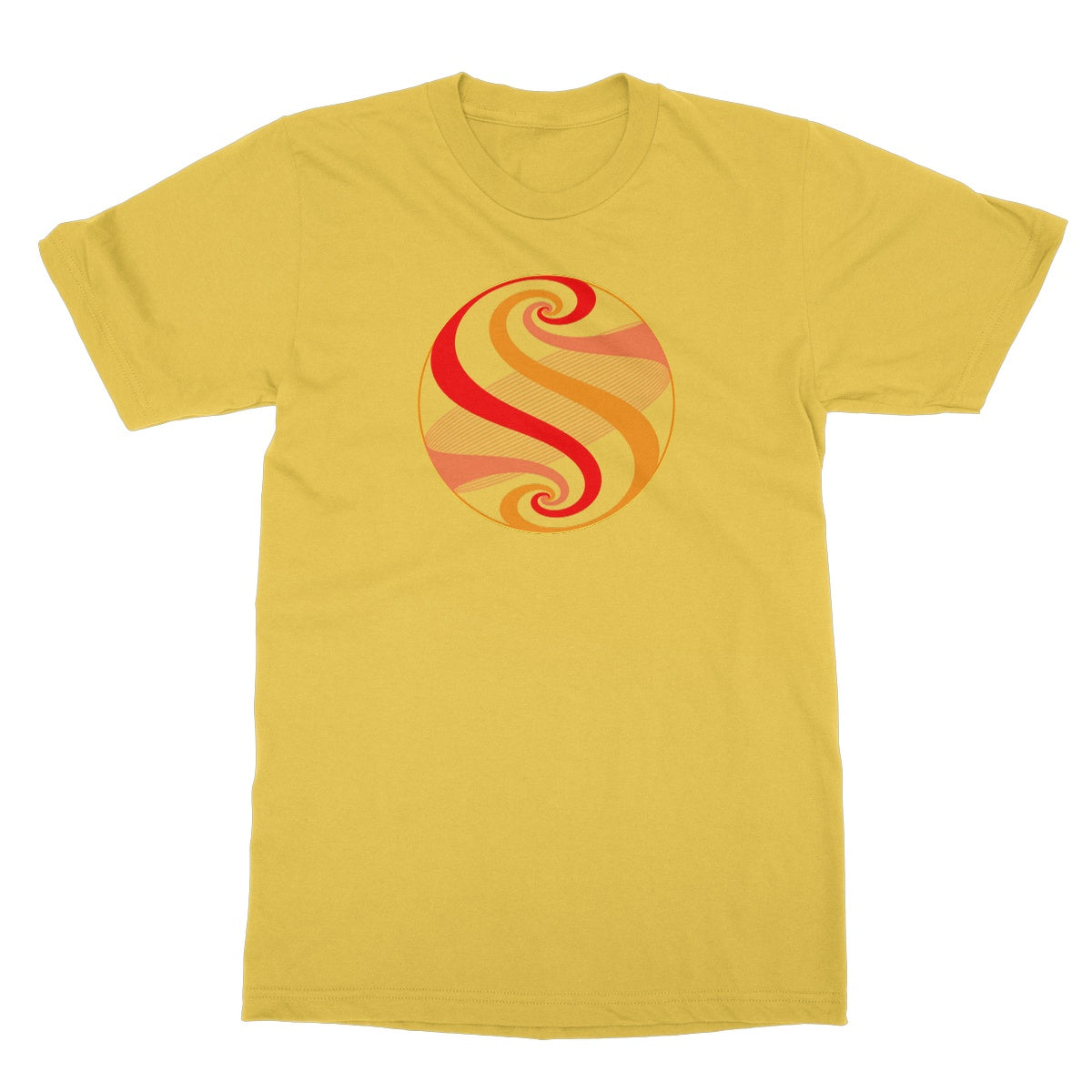 Möbius Flow, Dawn Sphere Softstyle T-Shirt